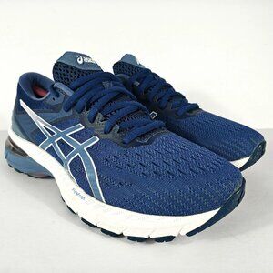 Asics GT-2000 9 1012A861 Women’s 8 W Mako Blue Gray Floss Running Shoes Sneakers